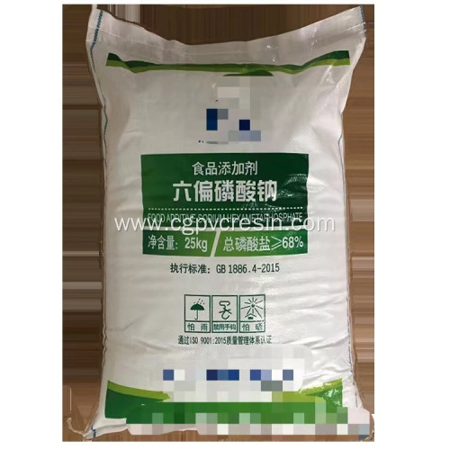 Sodium Hexametaphosphate P2O5 SHMP 68% For Food